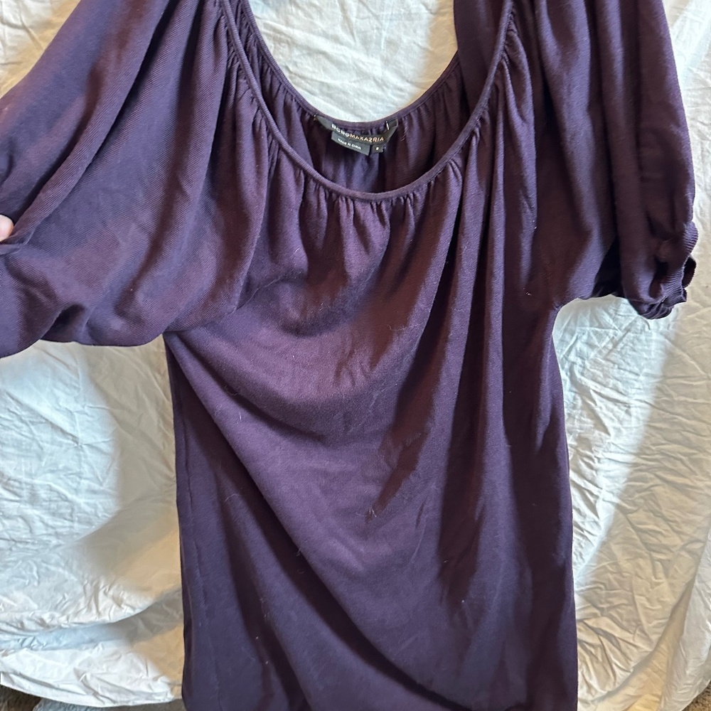 Off shoulder long shirt/dress